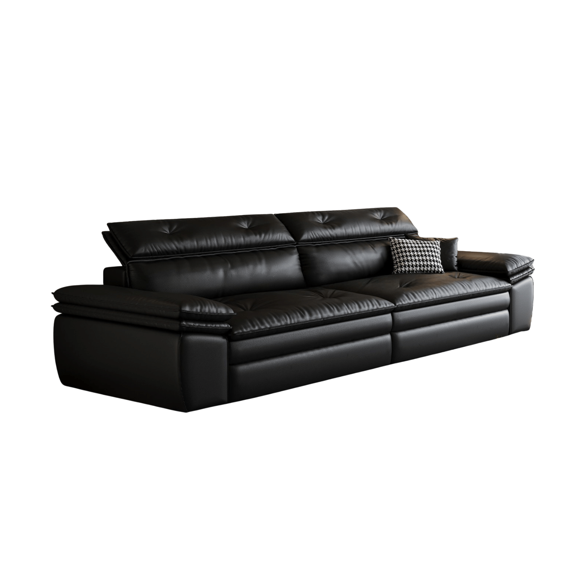 โซฟา MJHOMEDESIGNS SF320 สีดำ L180XW100XH80 CM_0